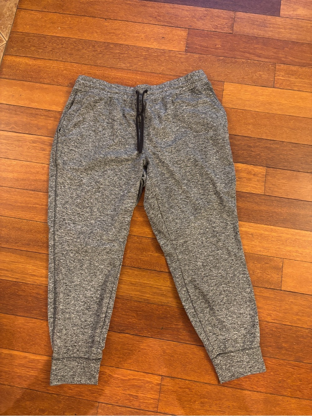 RBX Gray Marled Jogger Sweatpants